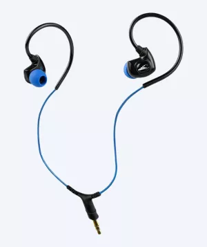 11: H2OAudio vandtætte høretelefoner - Surge SX10 kort snor - Blå
