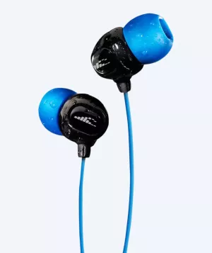 14: H2OAudio vandtætte høretelefoner - Surge S+ - lang snor -Blå