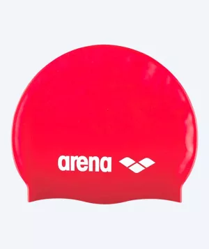 10: Arena badehætte - Classic Silikone - Rød