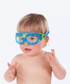 11: Aquasphere dykkerbriller til børn - Seal 2 (3-10 år) - Lyseblå (klar linse)