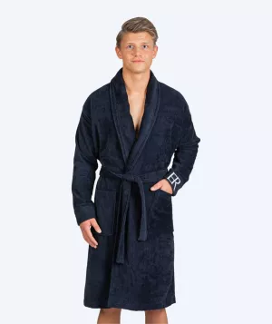12: Watery badekåbe til mænd - ER Luxe - Navy blå