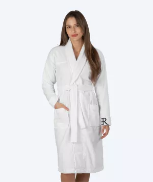 9: Watery badekåbe til kvinder - ER Luxe - Hvid