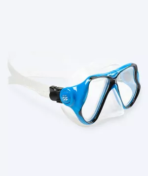 7: Watery dykkermaske til voksne - Hudson - Sort/blå