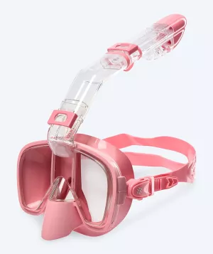 2: Watery fullface dykkermaske til voksne - Pearl - Pink