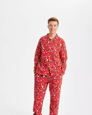 3: Crazy julepyjamas Flannel - Herre.