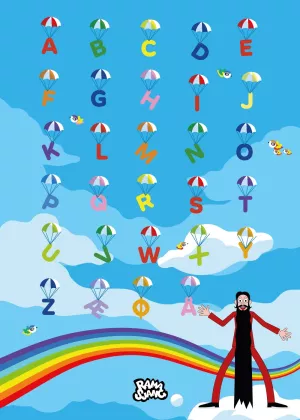2: Lær alfabetet med Hr. Skæg - Ramasjang plakat