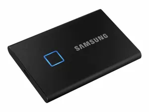1: Samsung T7 Touch - Ekstern Harddisk - 500 Gb - Mu-pc500k