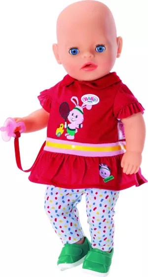 4: Baby Born - Dukketøj - Little Sporty Outfit - Tennis Kjole - 36 Cm