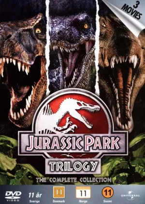 9: Jurassic Park 1-3 Collection / Boks - DVD - Film
