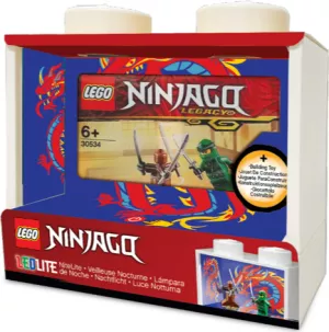 1: Lego Ninjago - Ledlite Natlampe - 16 Cm