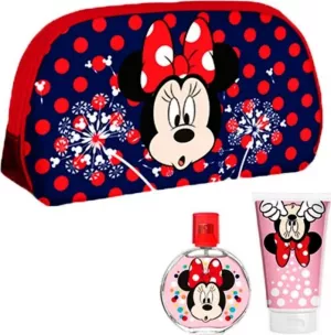8: Minnie Mouse - Shower Gel, Edt + Toilettaske
