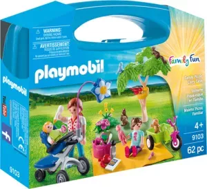 1: Playmobil Family Fun - Picnic Kuffertsæt - 91037