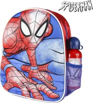 1: Spiderman Taske - Rød Blå