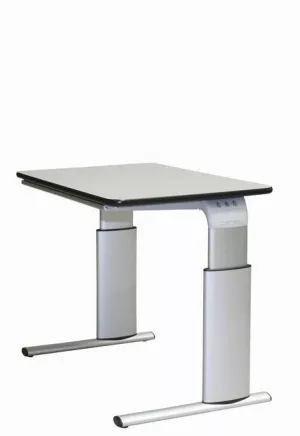 9: Lille hæve sænkebord med 90 x 60 cm bordplade - elektrisk højdejustering - ROPOX Vision