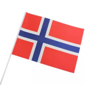 12: Norsk Papirflag 25 stk