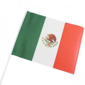 3: Mexicansk Papirflag 25 stk