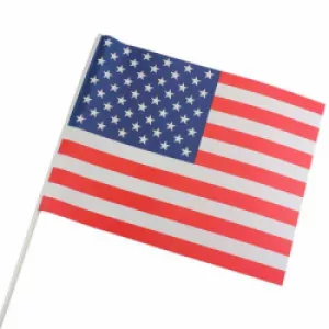 11: Amerikansk Papirflag 25 stk