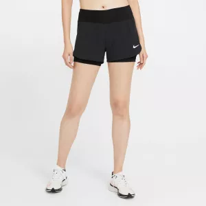 13: Nike Eclipse 2i1 Løbeshorts Damer Shorts Sort L