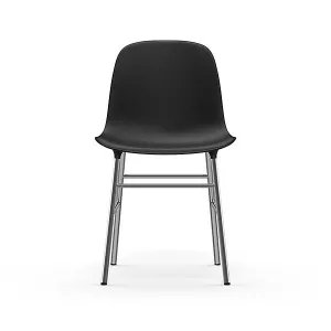 13: Normann Copenhagen Form chair - Sort/krom