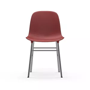 14: Normann Copenhagen Form chair - Rød/krom