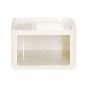 6: Kartell Componibili firkantet opbevaringsmøbel - lav - hvid