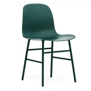 8: Normann Copenhagen Form chair - Grøn/stål