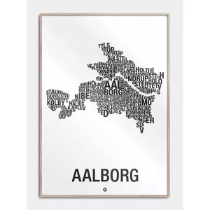 8: Citatplakat Aalborg by plakat 50x70 cm
