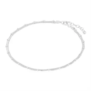 10: Pernille Corydon Galaxy ankelkæde - Sterling sølv