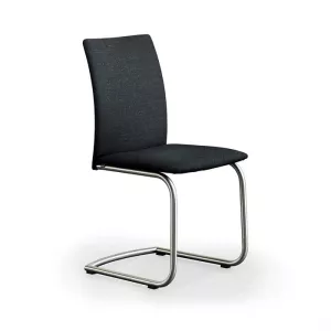 1: Skovby SM53 spisebordsstol - polstring i læder