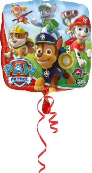 10: Paw Patrol folie ballon