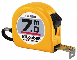 13: Tajima båndmål 7m Hi Lock 25mm