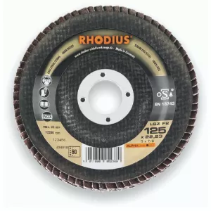 1: Rhodius flapskive 125mm (K80)