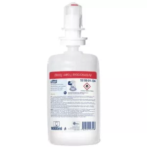 2: Tork Premium antimikrobiel skumsæbe med ethanol, refill til Tork S4, 1000 ml