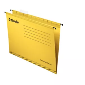 5: Hængemappe forstærket folio gul (25)