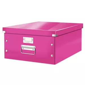 4: Arkivboks Click&Store stor WOW pink