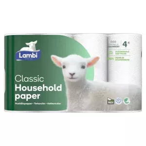 5: Lambi Classic, køkkenrulle 3-lags, 20 ruller