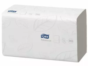 17: Papirhåndklæde Tork Soft H3 Adv 2-Lag Singlefo 290163 3750