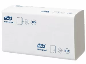 5: Papirhåndklæde Tork Universal H3 1-Lag Z-Fold 4500Stk/ka