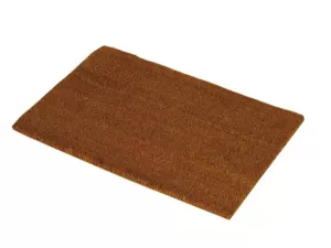 4: Clean Carpet kokosmåtte natur 14 mm. firkantet 40x60 cm