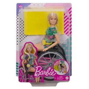 3: Barbie - Dukke I Kørerstol Med Tilbehør