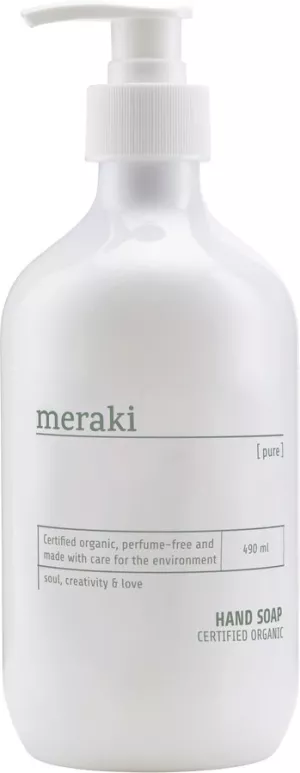 8: Håndsæbe, Pure by Meraki (490 ML., Hvid)