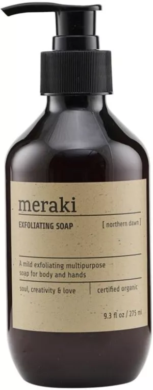 9: Exfoliating Soap, Northern dawn by Meraki (275 ML., Sort)