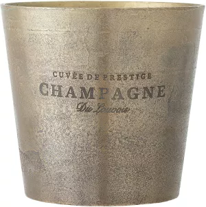 15: Arissa, Champagnekøler, Aluminium by Bloomingville (D: 23 cm. H: 22.5 cm., Messing)