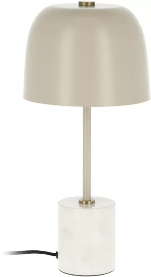 8: Alish, Bordlampe by LaForma (H: 42 cm. B: 20 cm. L: 20 cm., Beige)