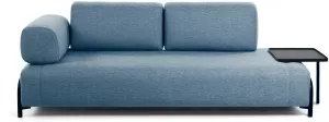 6: Compo, 3-personers sofa by LaForma (Armlæn venstre, Blå)