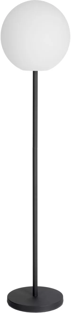 13: Dinesh, Gulvlampe by LaForma (H: 155 cm. B: 35 cm. L: 35 cm., Sort)
