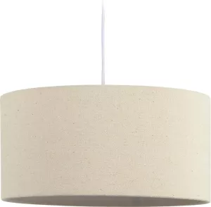 12: Nazli, Lampeskærm, stof by LaForma (H: 20 cm. B: 40 cm. L: 40 cm., Beige)