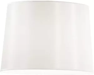 7: Dorsale, Lampeskærm, Paralume, stof by Ideal Lux (D: 40 cm. x H: 30 cm., Hvid)
