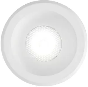 6: Virus, Indbygningslampe, Fi, aluminium by Ideal Lux (D: 4 cm. x H: 4 cm., Hvid)