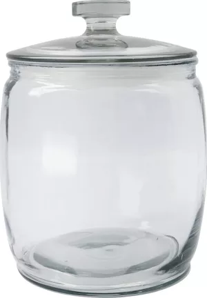 5: Ville, Opbevaringsglas by House Doctor (D: 23,3 cm. x H: 28,7 cm., Klar)
